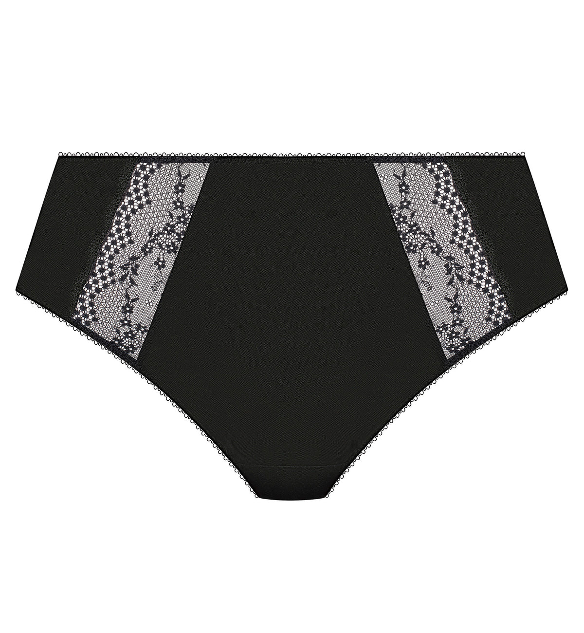 Elomi Lucie Matching High Leg Brief (4498),Small,Jet - Jet,Small