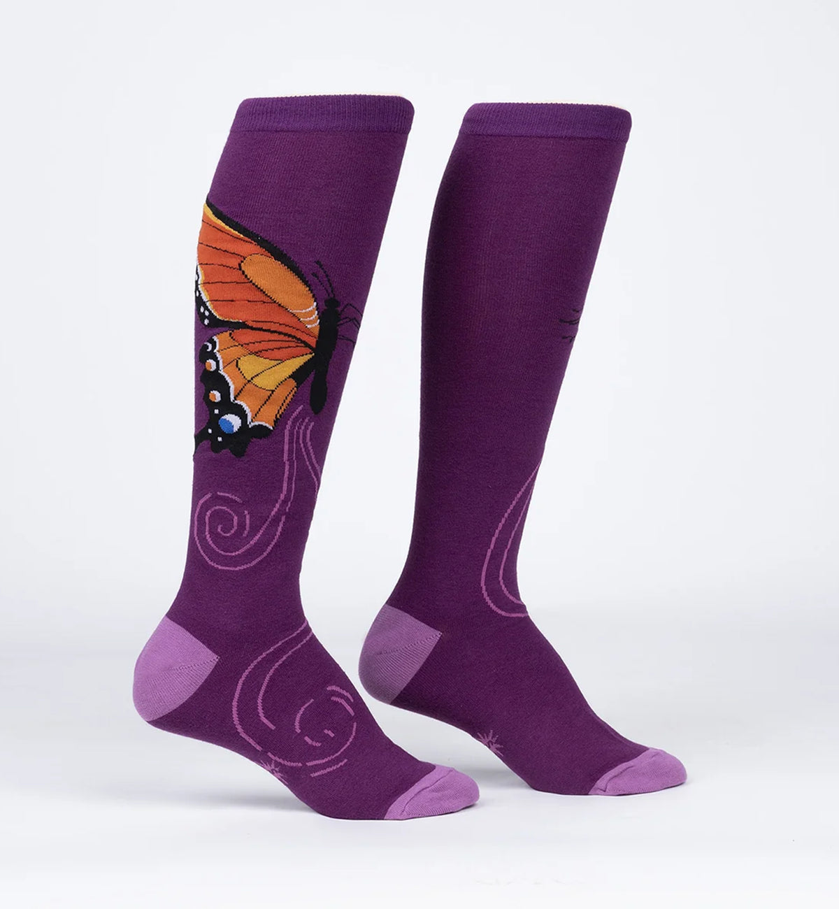 SOCK it to me Unisex Knee High Socks (F0561),The Monarch - The Monarch,One Size