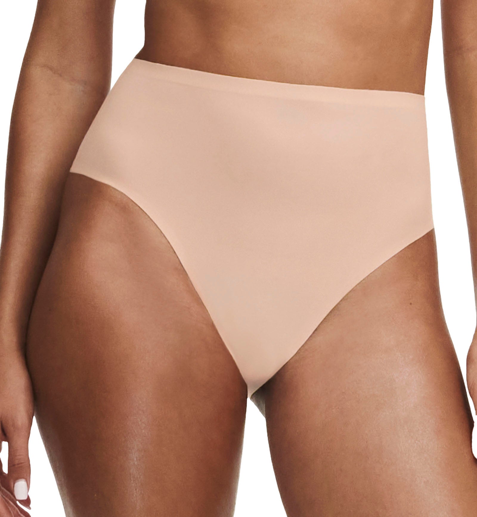 Chantelle Softstretch High Cut Brief (C106C7),Ultra Nude - Ultra Nude,One Size