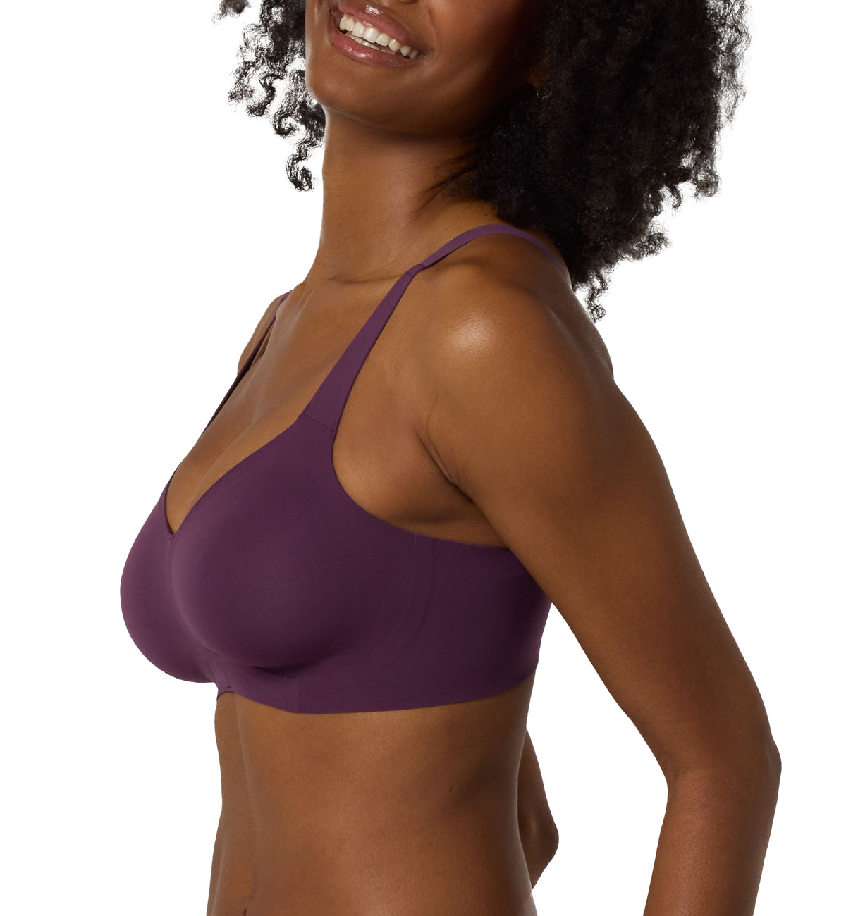 Evelyn & Bobbie BEYOND Adjustable Bra (1732),Small,Plum - Plum,Small