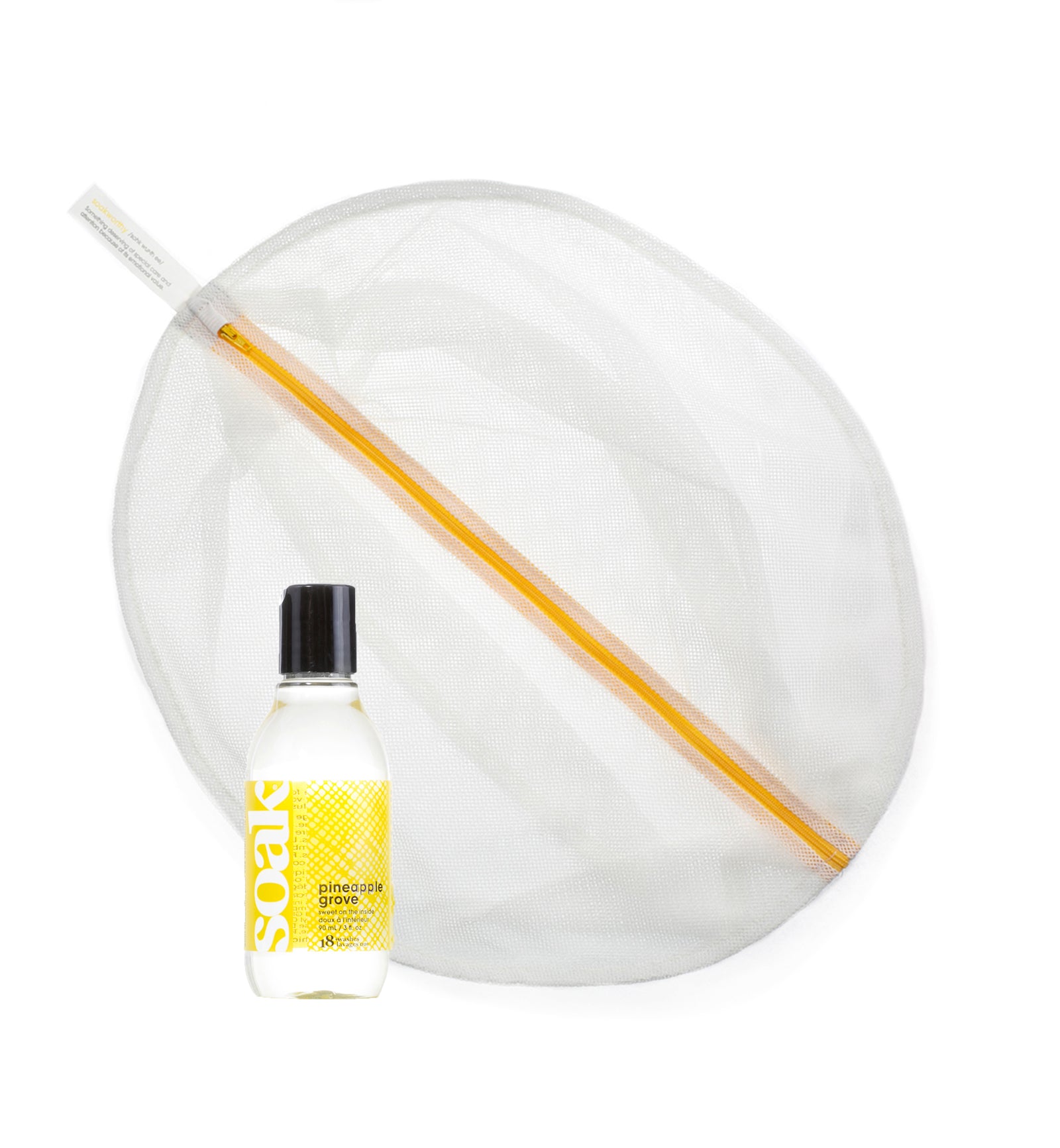 Soak Eco Wash Bag and Travel Soak Set (Slim Bag and 3 ounce Wash),Pineapple Grove - 3 oz.,Pineapple Grove