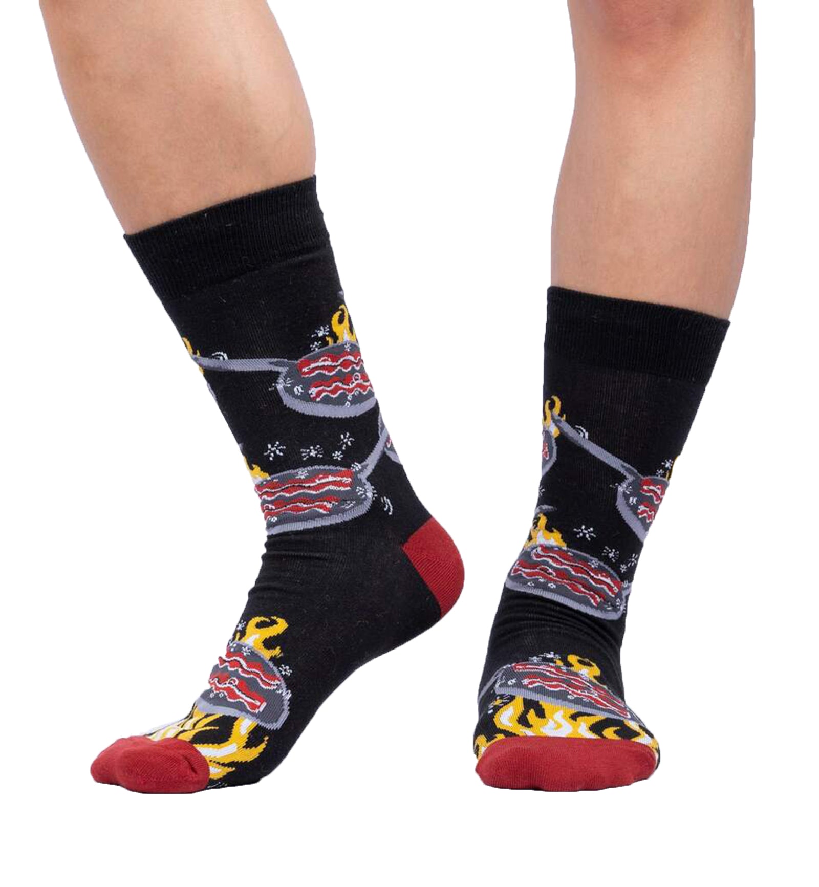 SOCK it to me Men's Crew Socks (MEF0615),You're Bacon Me Hungry - You're Bacon Me Hungry,One Size