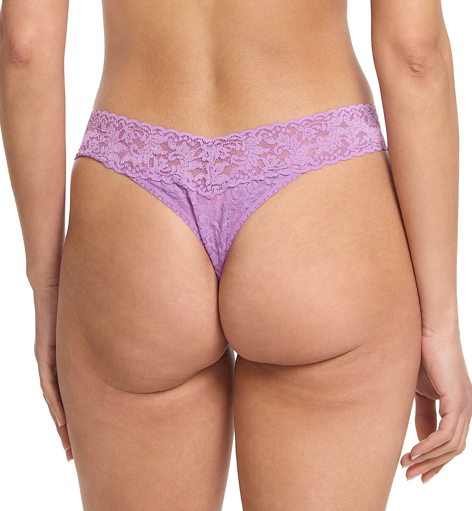 Hanky Panky Signature Lace Original Rise Thong (4811P),Venus - Venus,One Size