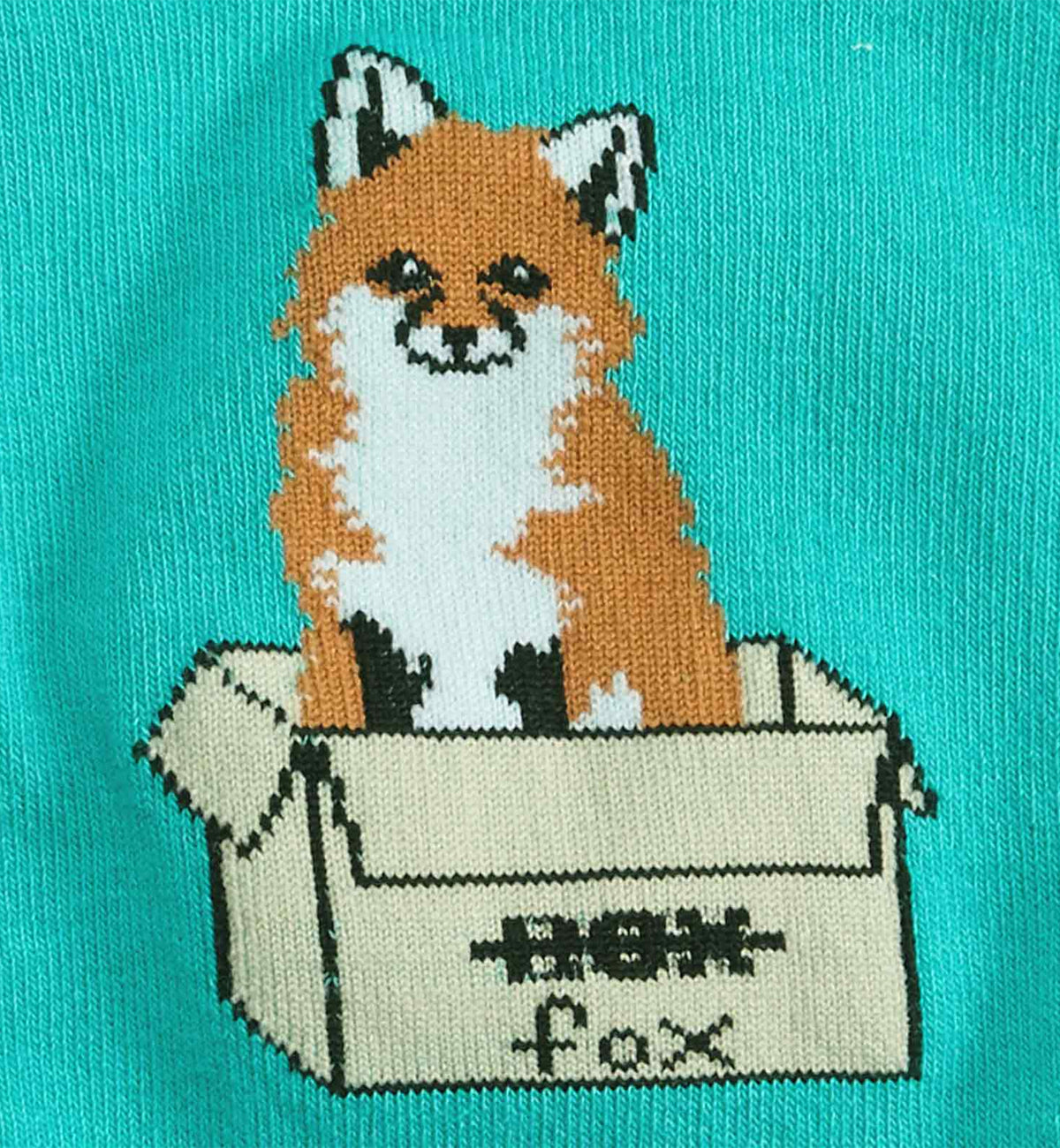 SOCK it to me Unisex Knee High Socks (f0401), Foxes in Boxes - Foxes in Boxes,One Size