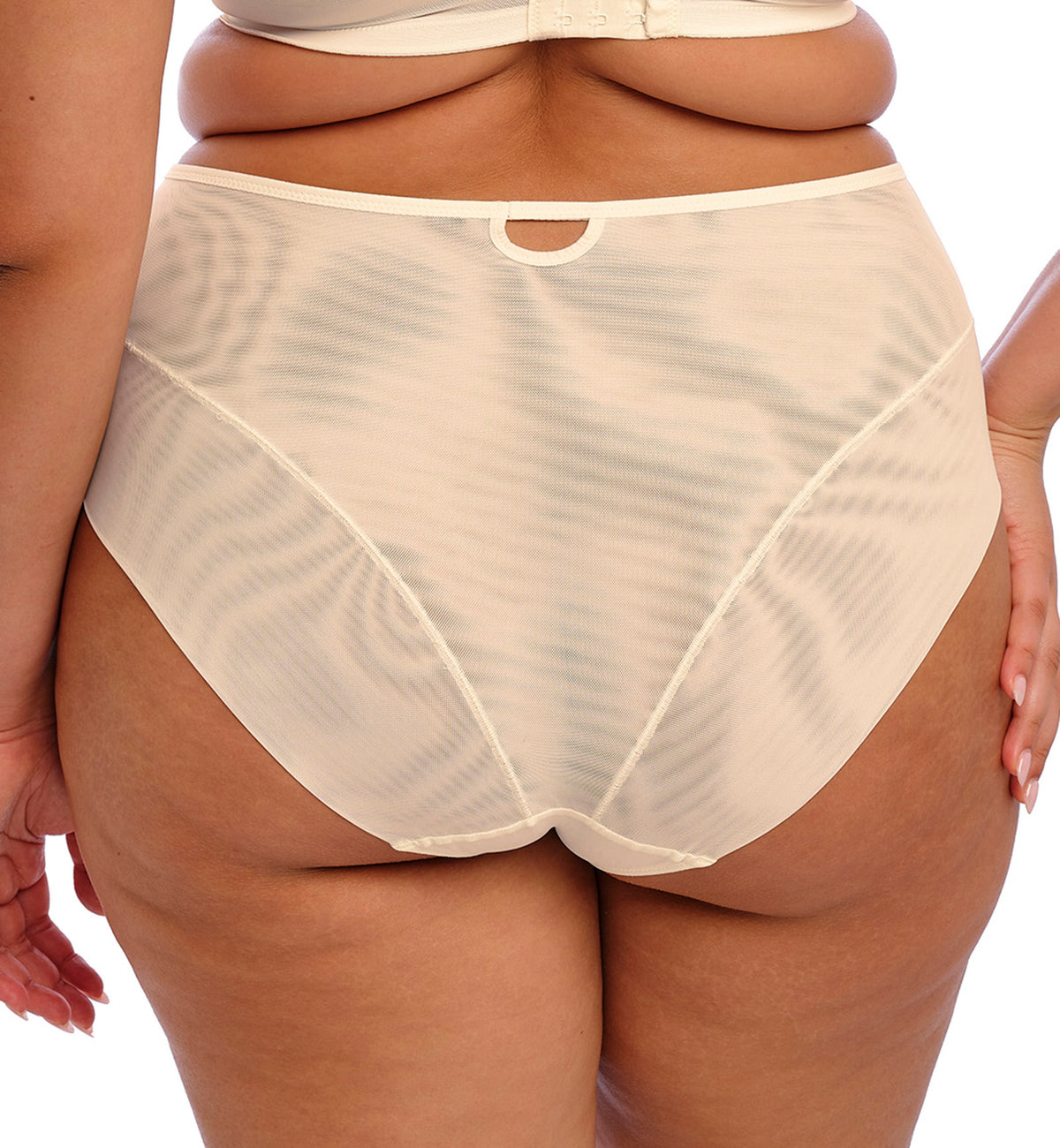 Elomi Priya Matching Full Brief Panty (4555),Medium,Vanilla - Vanilla,Medium