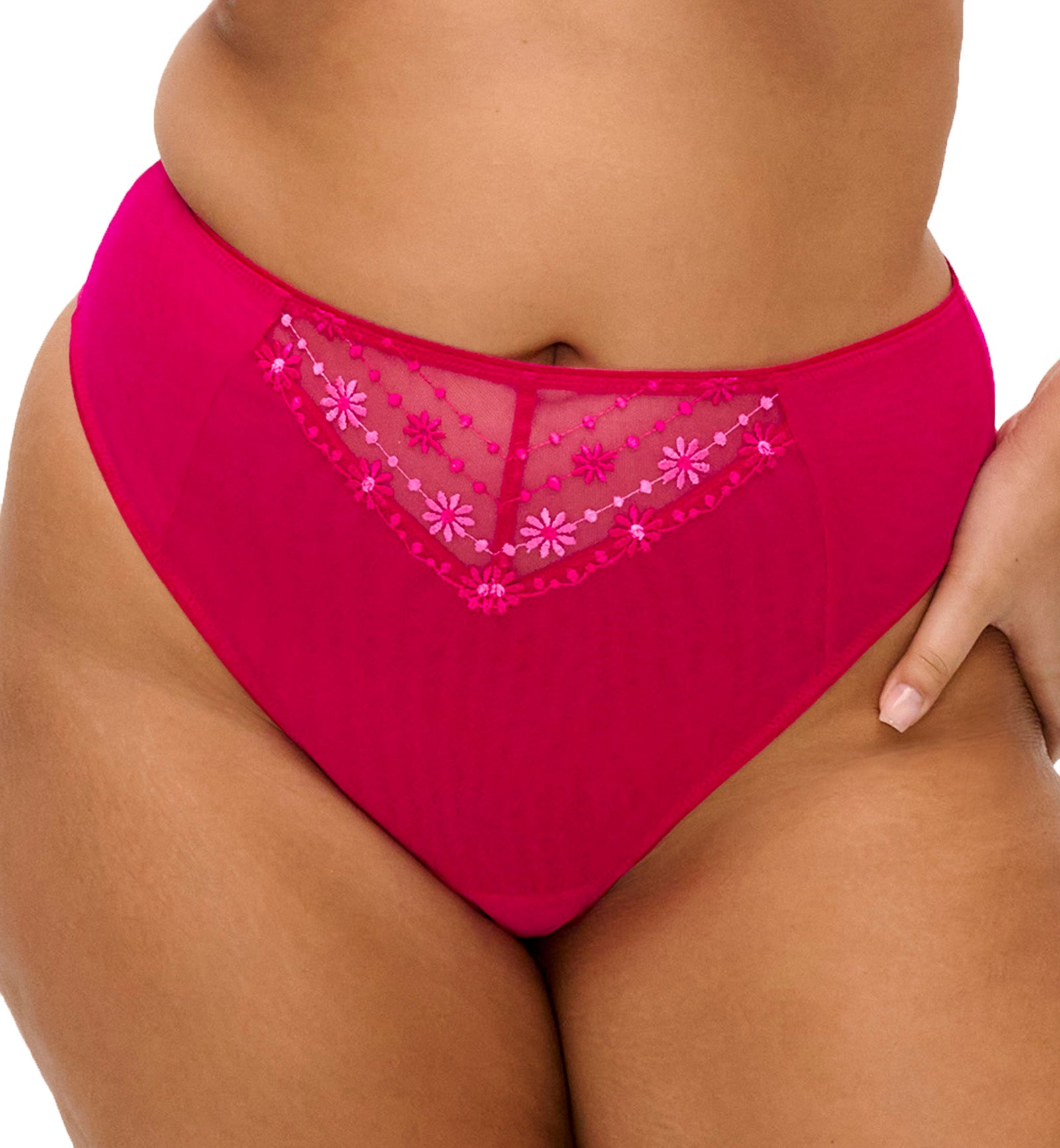 Elomi Matilda Brazilian (8909),Small,Hot Pink - Hot Pink,Small