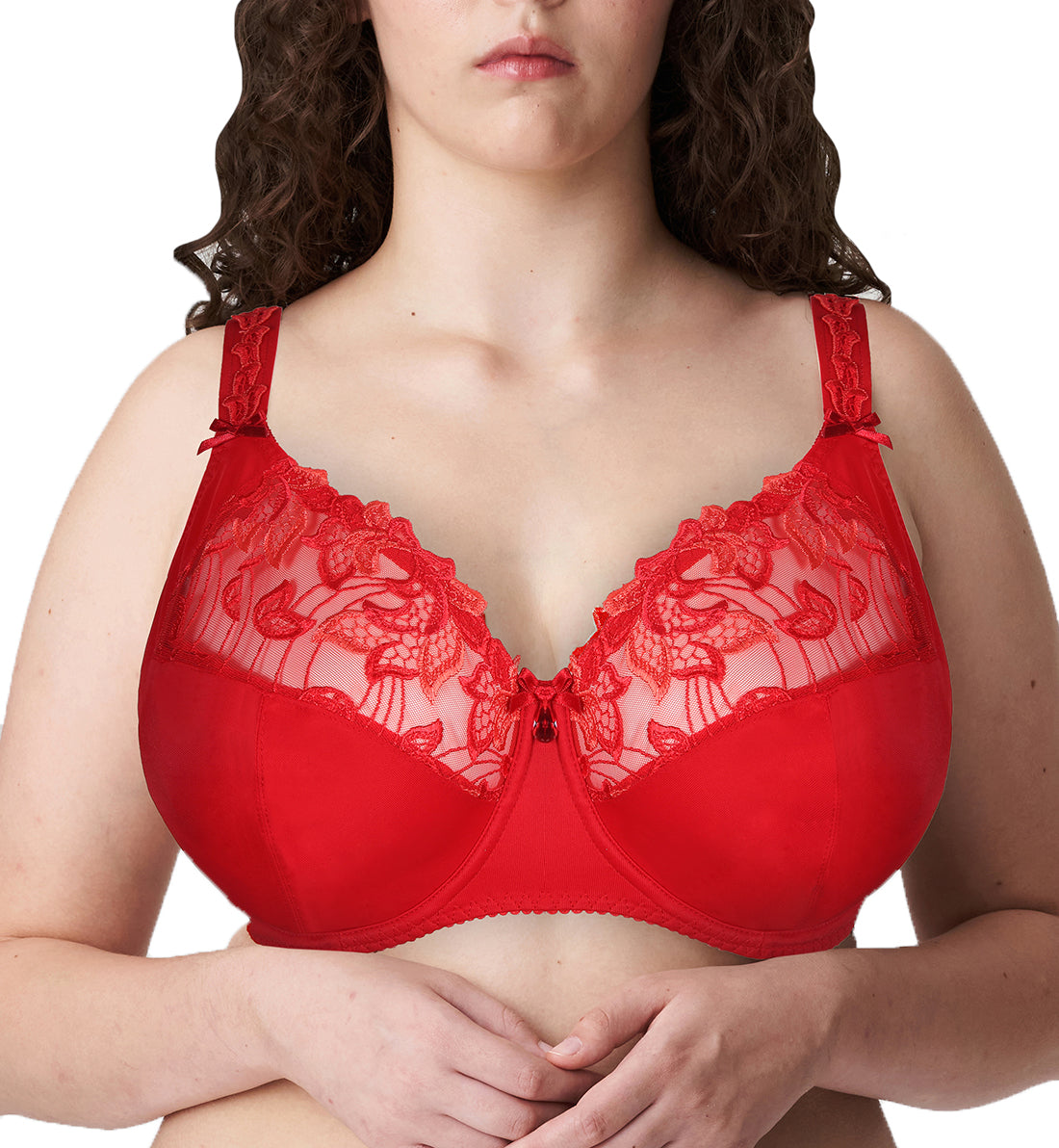 PrimaDonna Deauville Full Cup Underwire Bra (0161815),32I,Scarlet - Scarlet,32I