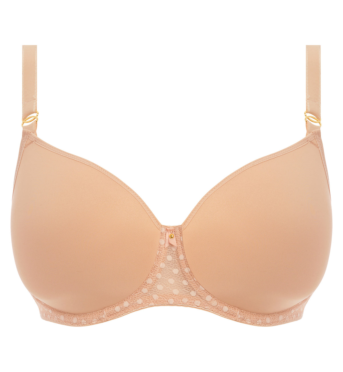 Freya Starlight Idol Molded Balcony Underwire Bra (5200),28DD,Caramel - Caramel,28DD