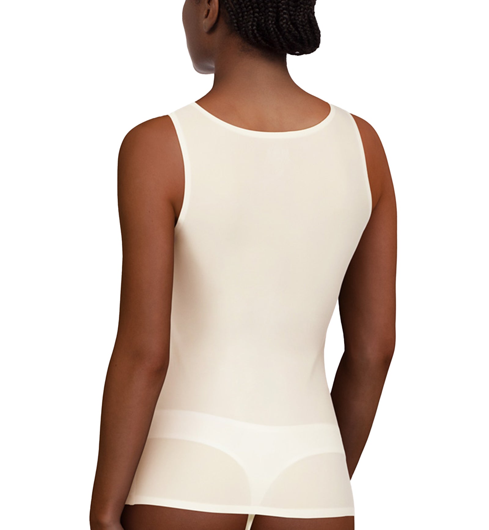 Chantelle Softstretch Smooth Tank Top (C26460),Ivory - Ivory,One Size
