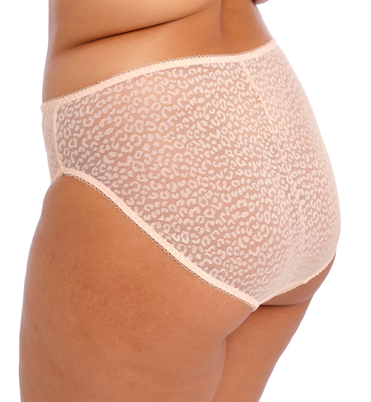 Elomi Lucie Matching High Leg Brief (4496),Medium,Pale Blush - Pale Blush,Medium
