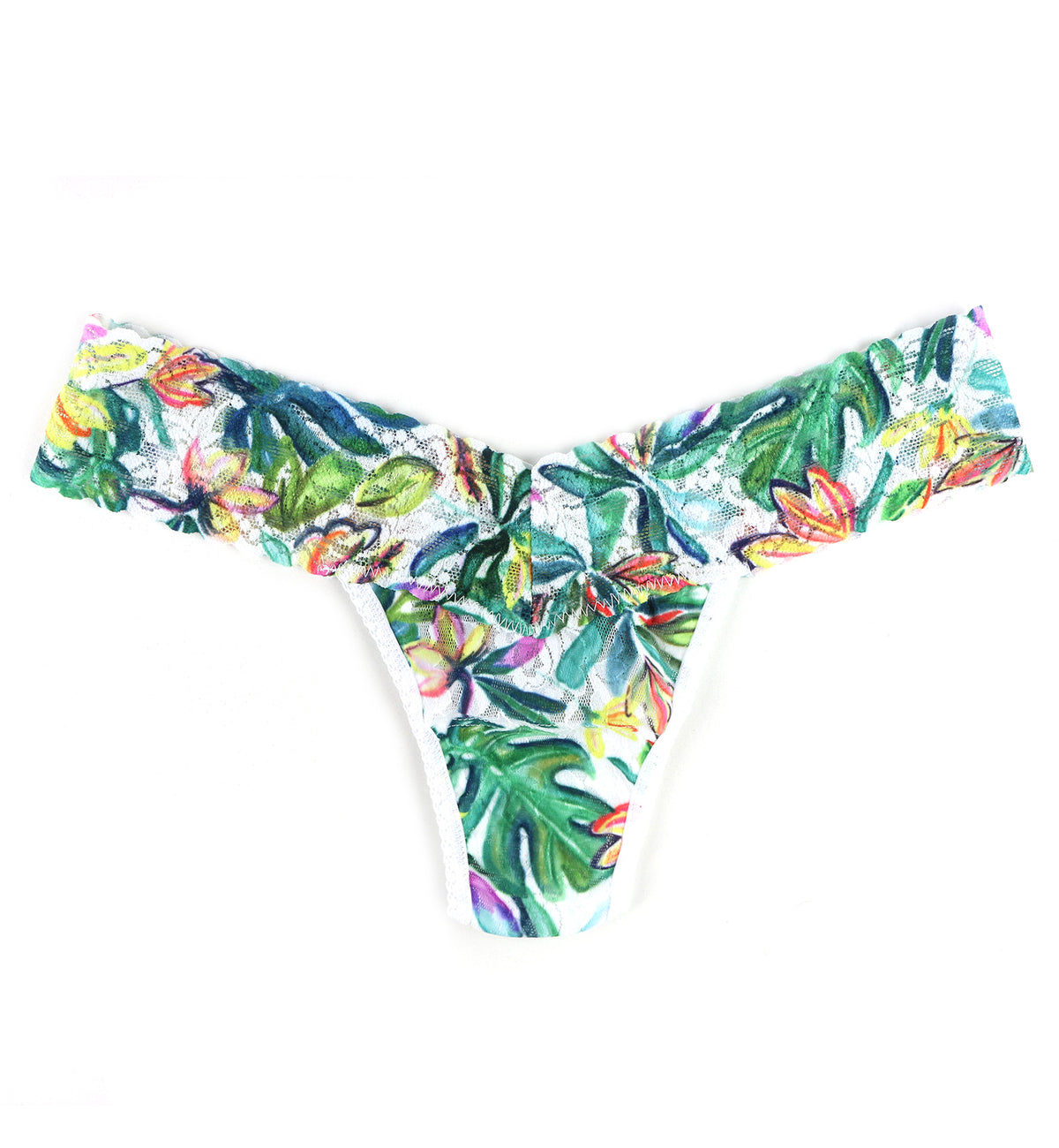 Hanky Panky Signature Lace Printed Low Rise Thong (PR4911P),Palm Springs - Palm Springs,One Size