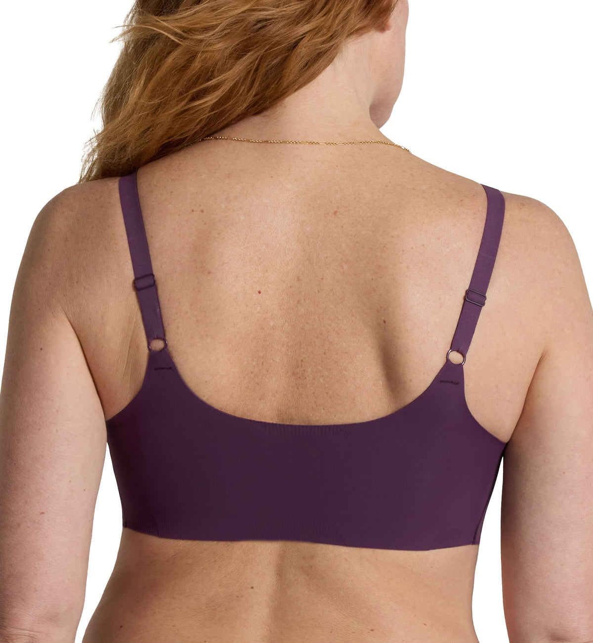 Evelyn & Bobbie STRUCTURED SCOOP Bralette (1801),Small,Plum - Plum,Small