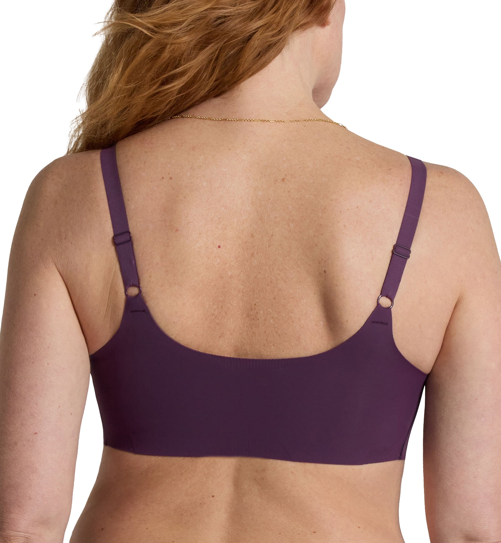 Evelyn & Bobbie STRUCTURED SCOOP Bralette (1801),Small,Plum - Plum,Small