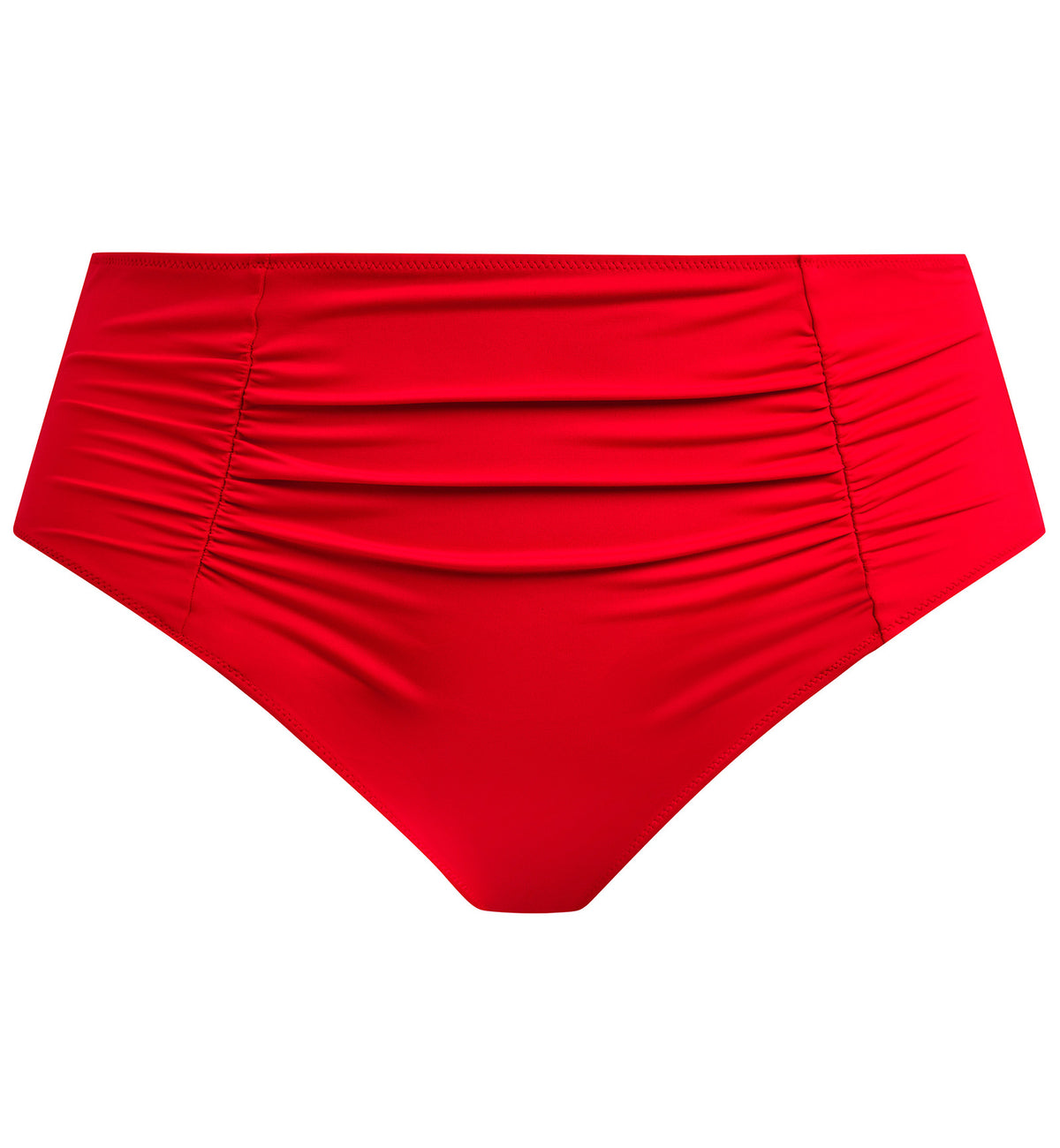 Elomi Plain Sailing Gathered Full Bikini Brief (ES7286),UK 12,Lava - Lava,UK 12