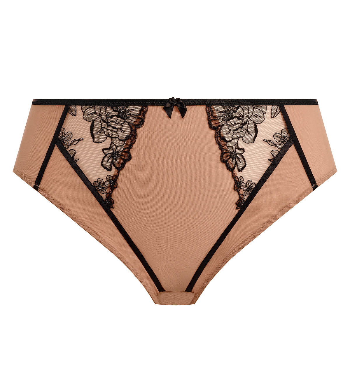 Elomi Teagan Matching High Leg Brief (302653),Small,Cafe Au Lait - Cafe Au Lait,Small