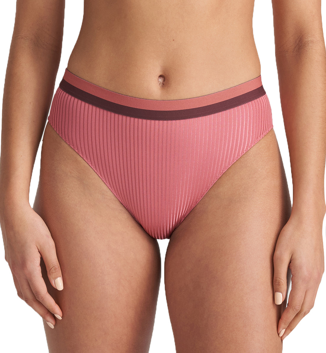 Marie Jo Jude Matching Ribbed Rio Brief (0522250),XS,Pot Pouri - Pot Pouri,XS