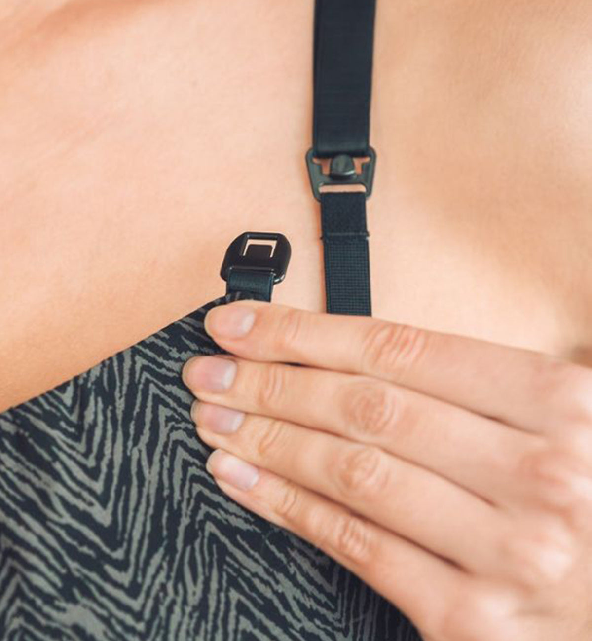 Royce Blossom Adjustable Non-wire Nursing Bra (1462),32 C/D/DD,Black Animal - Black Animal,32C/D/DD