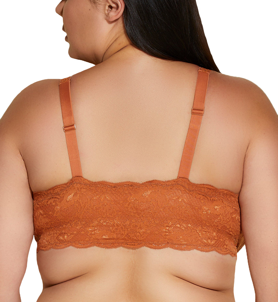 Cosabella NSN ULTRA CURVY Sweetie Bralette (NEVER1321),XS,Dark Copper - Dark Copper,XS