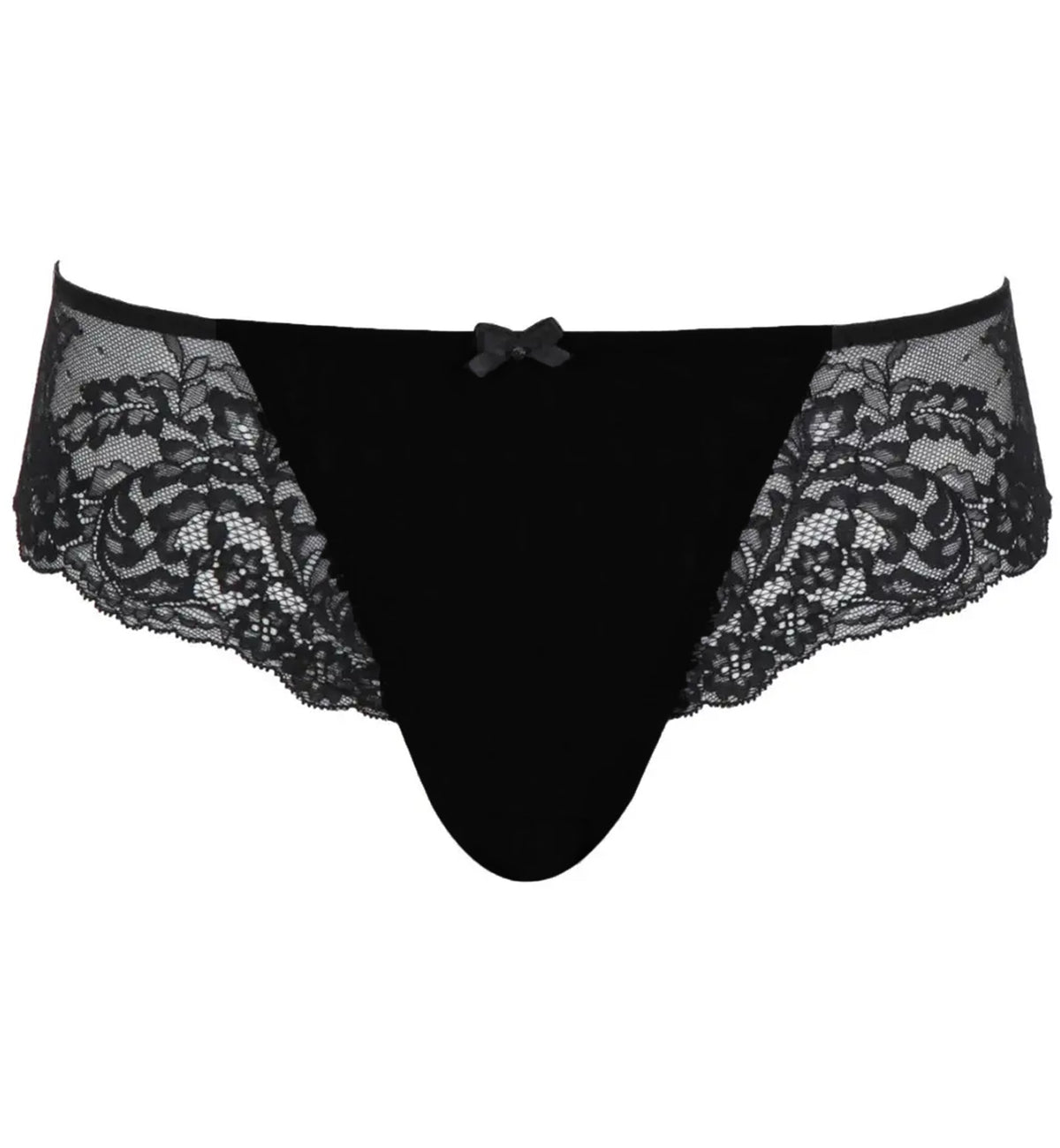 Panache Ana Brazilian Panty (9392),8-XS,Black - Black,XS