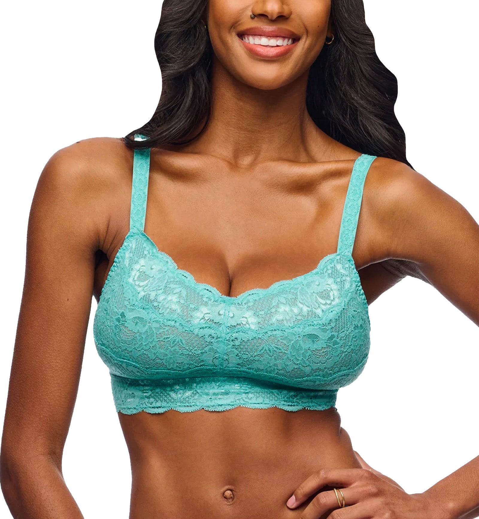 Cosabella Never Say Never CURVY Sweetie Bralette (NEVER1310),XS,Tropica - Tropica,XS