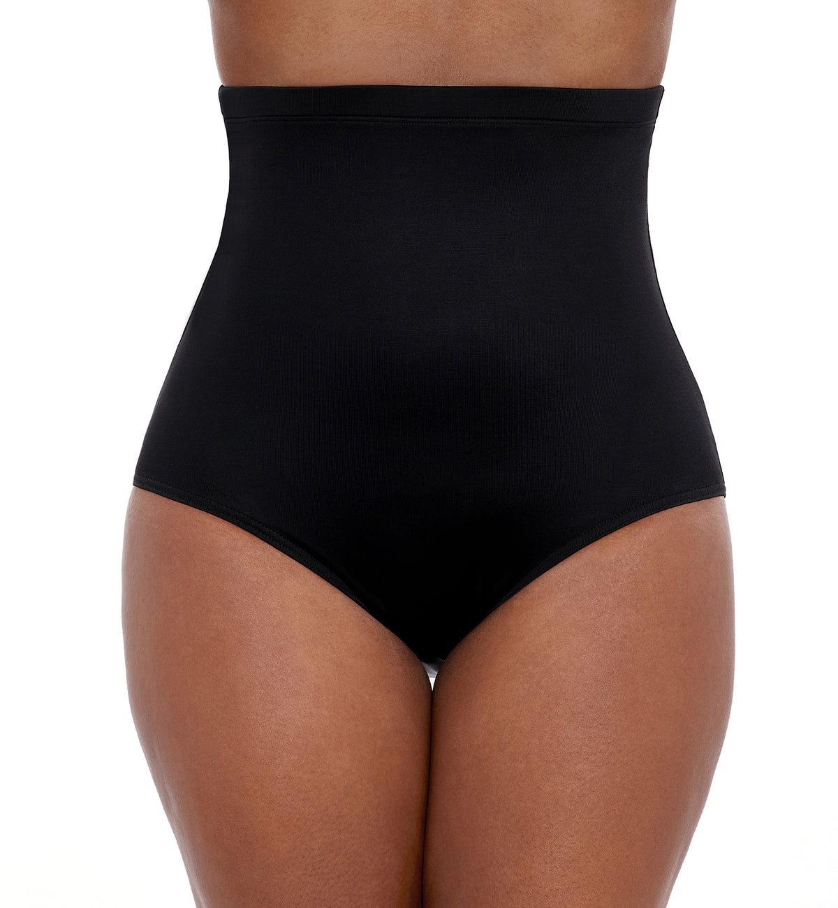 Miraclesuit Super High Waist Swim Bottom (6516604),8,Black - Black,8