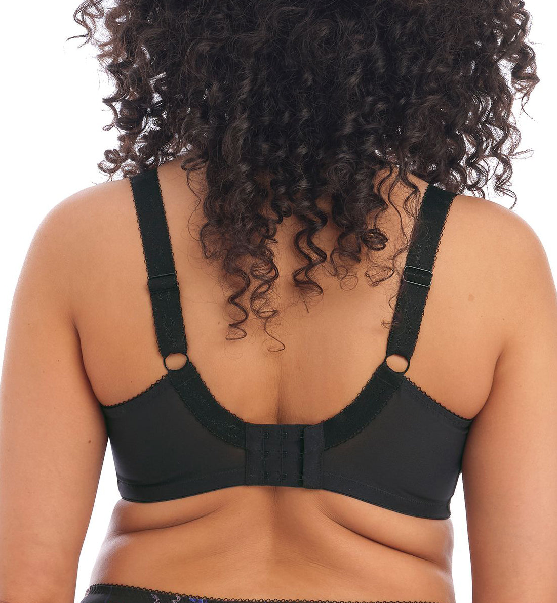 Elomi Morgan Stretch Lace Banded Underwire Bra (4110),36F,Moonlight Meadow - Moonlight Meadow,36F