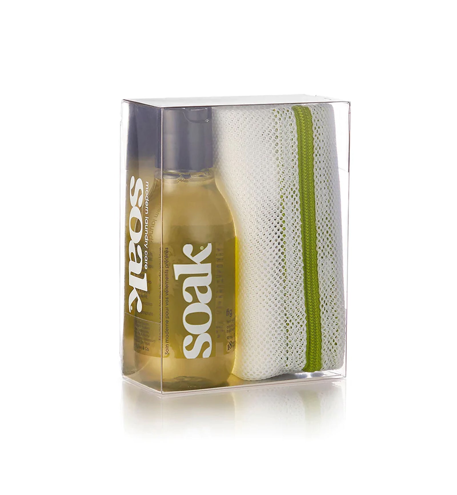 Soak Eco Wash Bag and Travel Soak Set (Slim Bag and 3 ounce Wash),Fig - 3 oz.,Fig