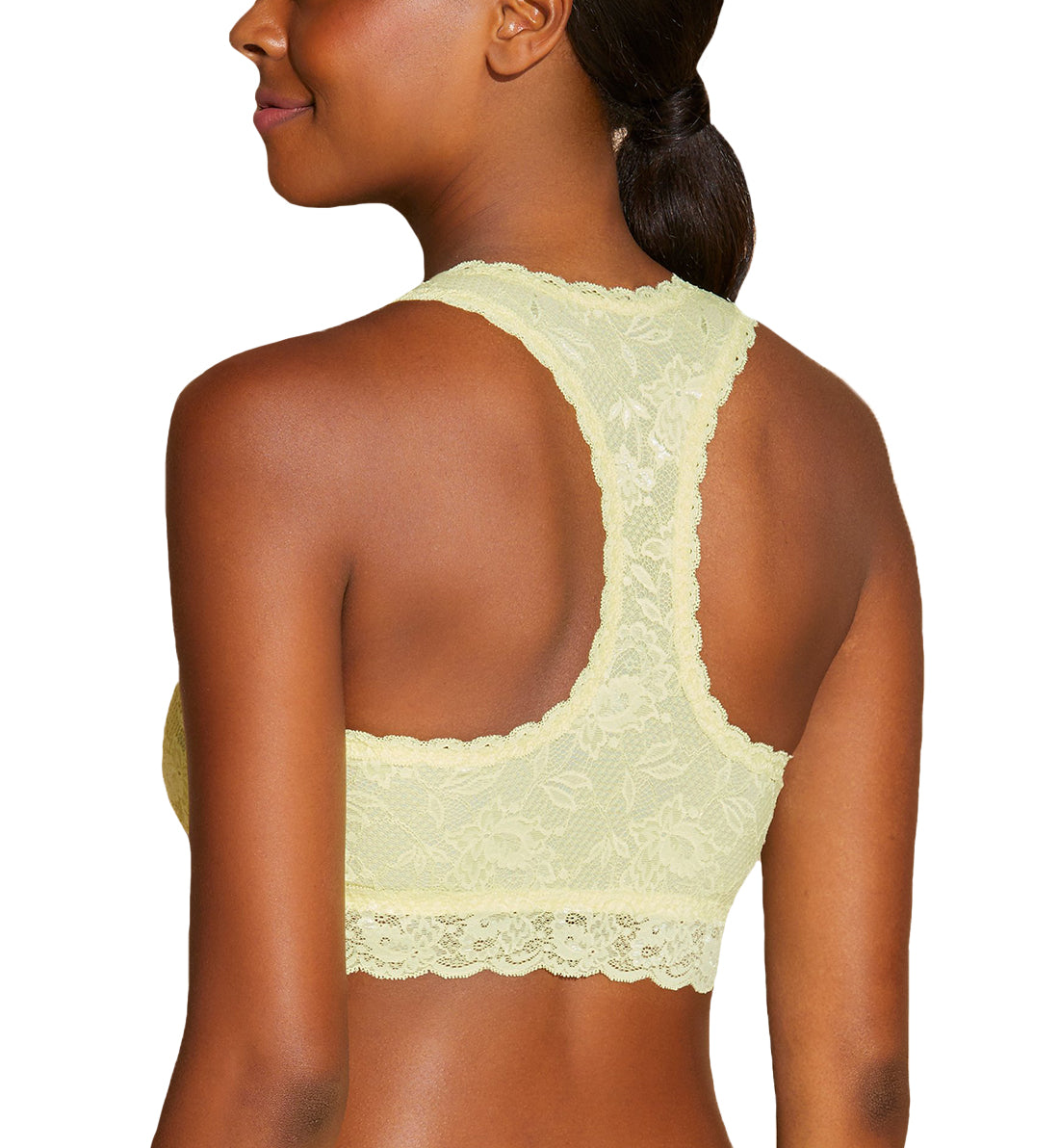 Cosabella Never Say Never CURVY Racie Racerback Bralette (NEVER1355),XS,Mignonette - Mignonette,XS