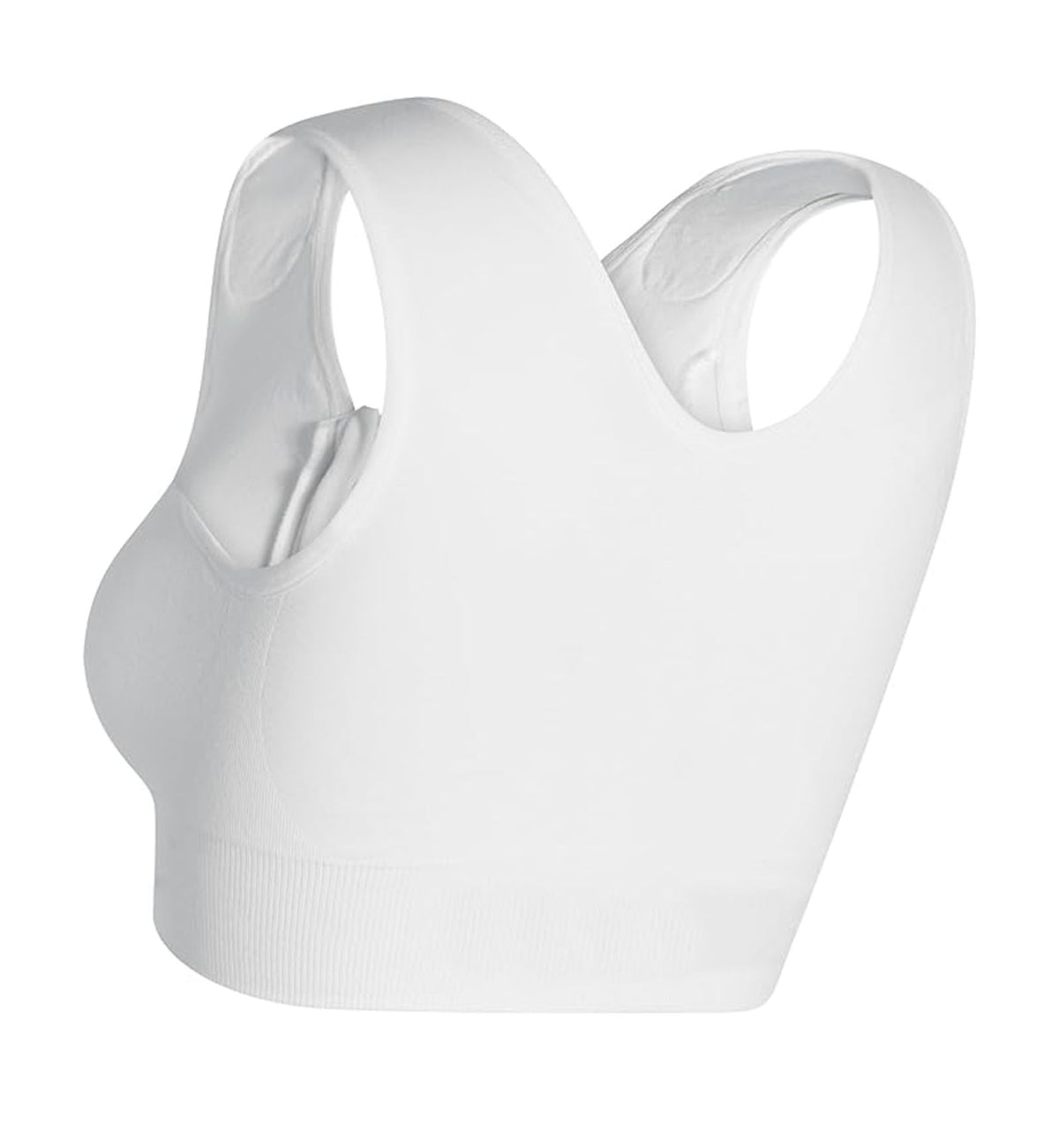 Carefix Sophia Front Close Post-Op Compression Surgical Vest (3342),Small,White - White,Small