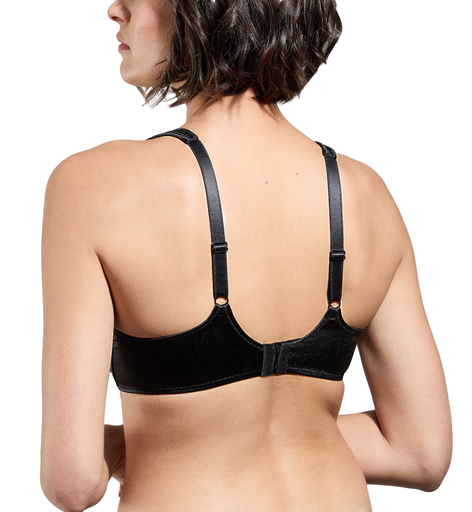 Empreinte Melody Seamless Full Cup Underwire Bra (0786),30E,Black - Black,30E
