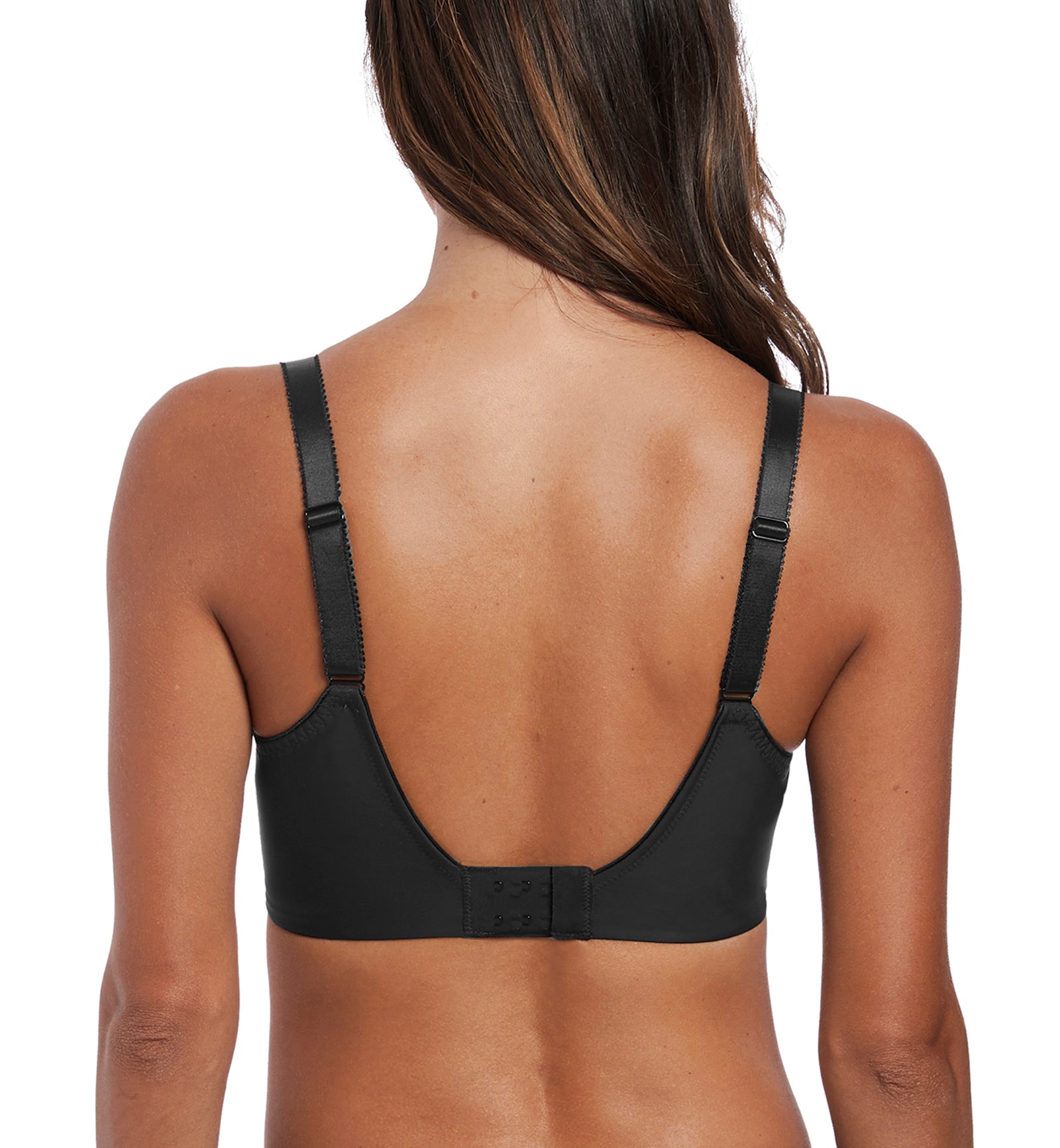 Fantasie Illusion Side Support Underwire Bra (2982),30F,Black - Black,30F