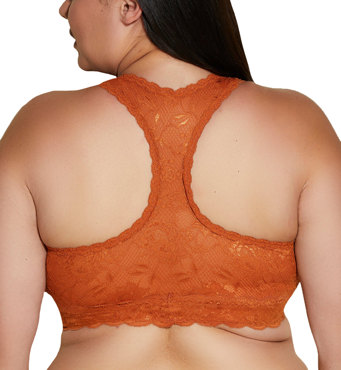 Cosabella Never Say Never Ultra CURVY Racie Racerback Bralette (NEVER1353),XS,Sahara - Sahara,XS