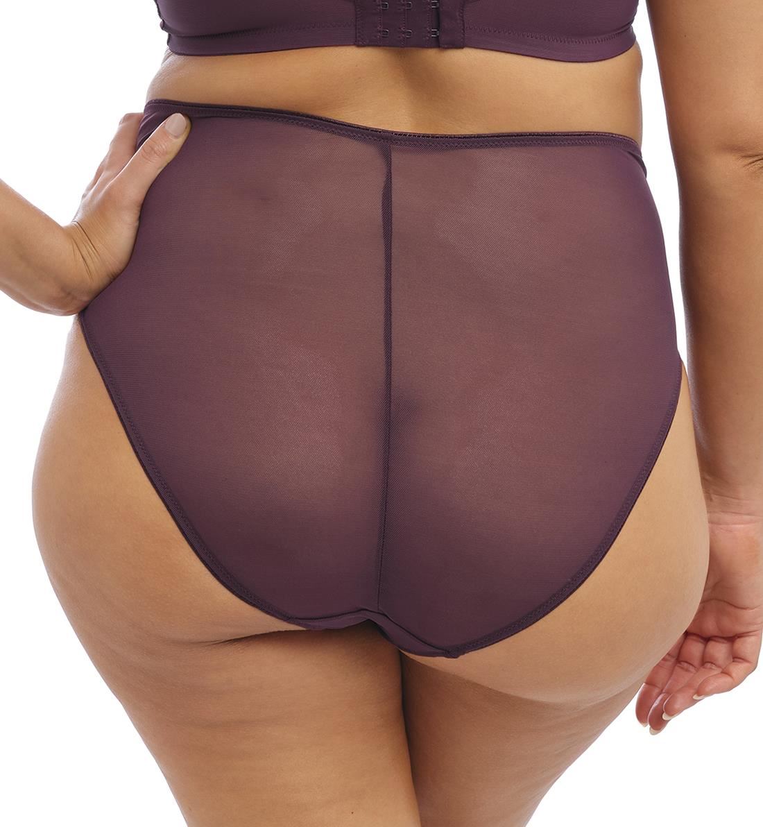 Elomi Matilda Matching Full Panty Brief (8906),Medium,Wine Diamond - Wine Diamond,Medium