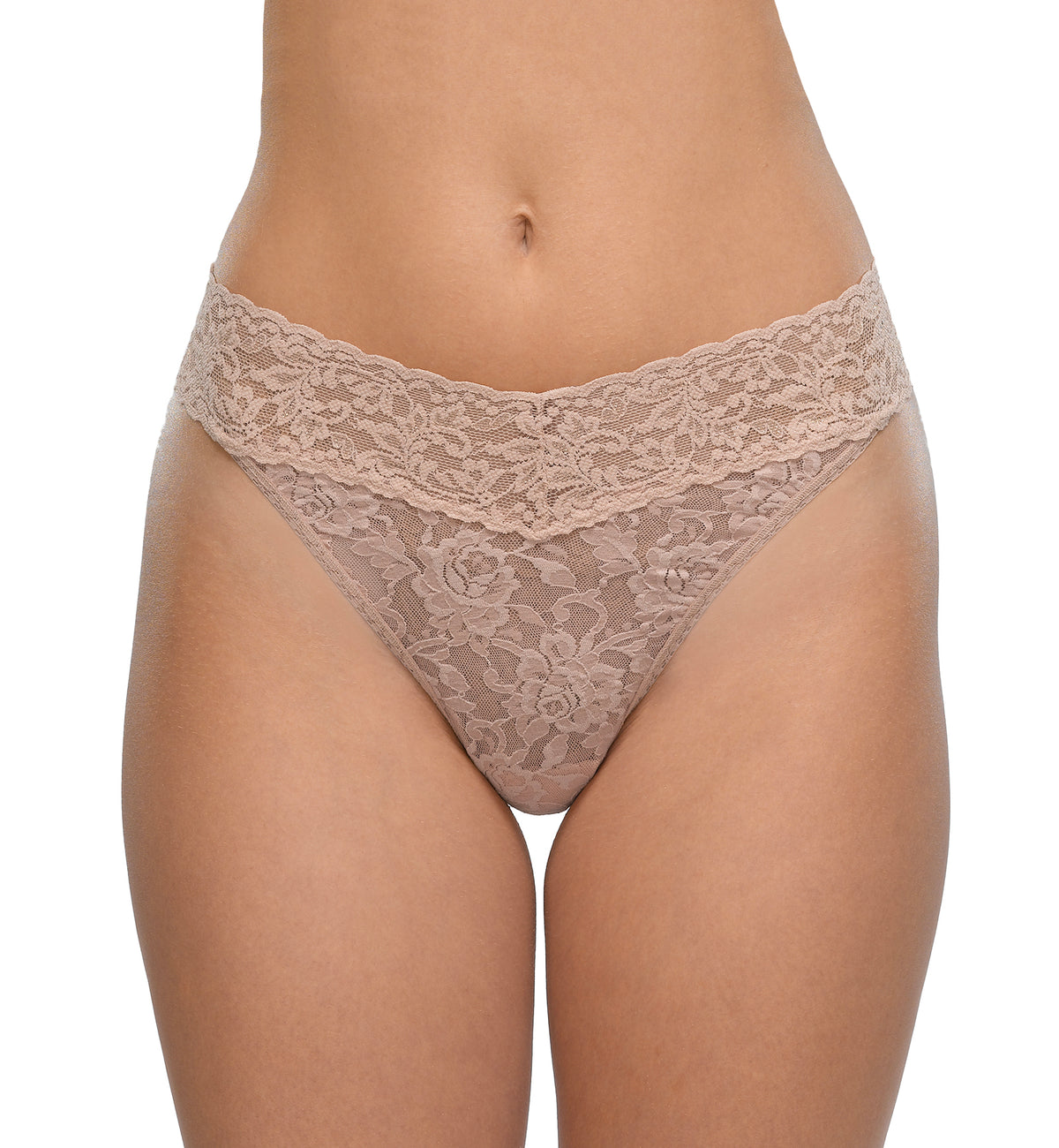 Hanky Panky 5-PACK Signature Lace Original Rise Thong (48115PK),Everlasting - Everlasting,One Size