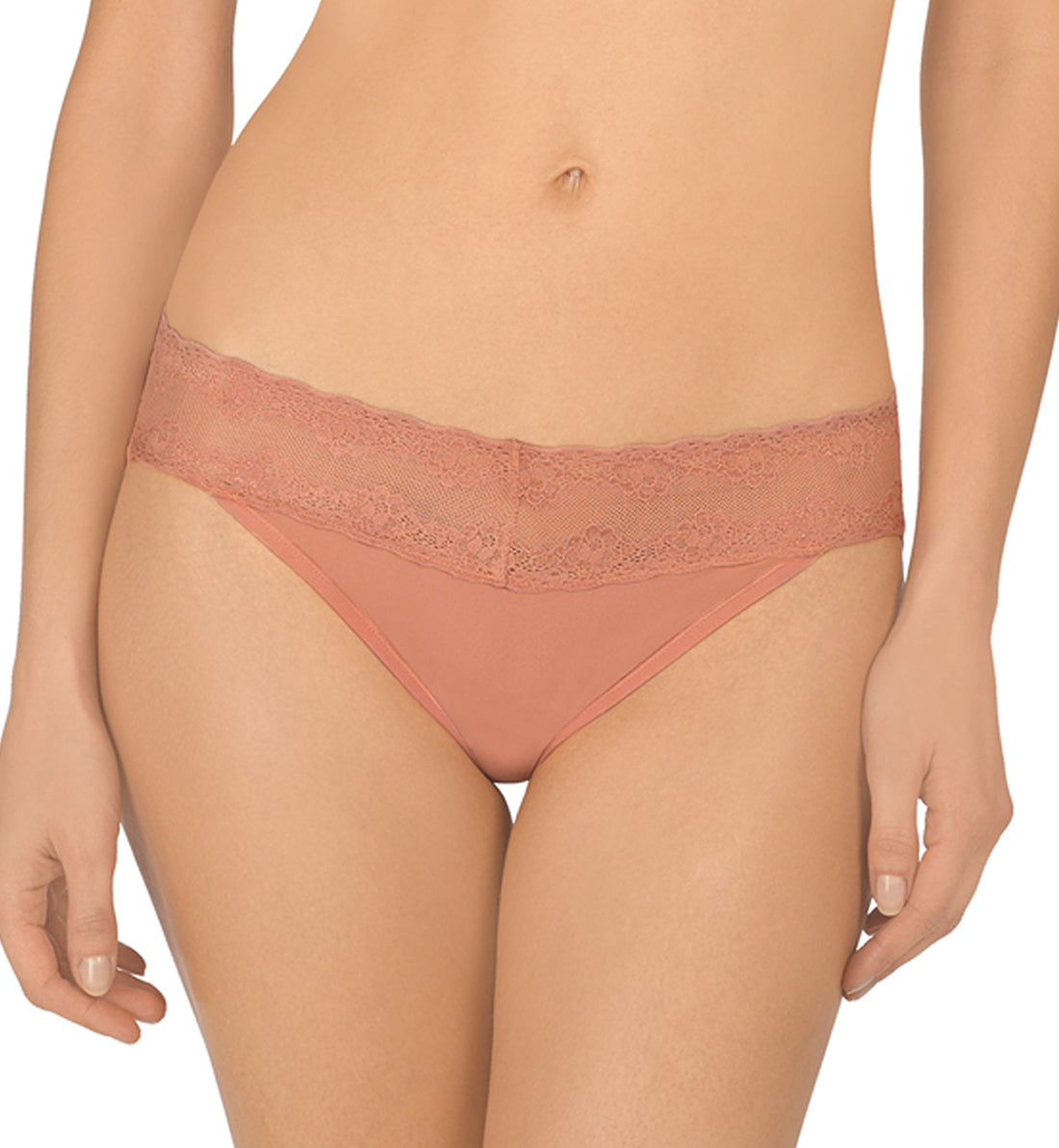 Natori Bliss Perfection Thong (750092),Frose - Frose,One Size