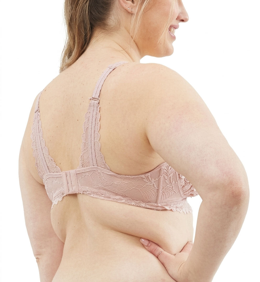Chantilly Lace Non-Wire Maternity & Nursing Bralette (29-1045),Small E-G,Blush - Blush,Small E-G