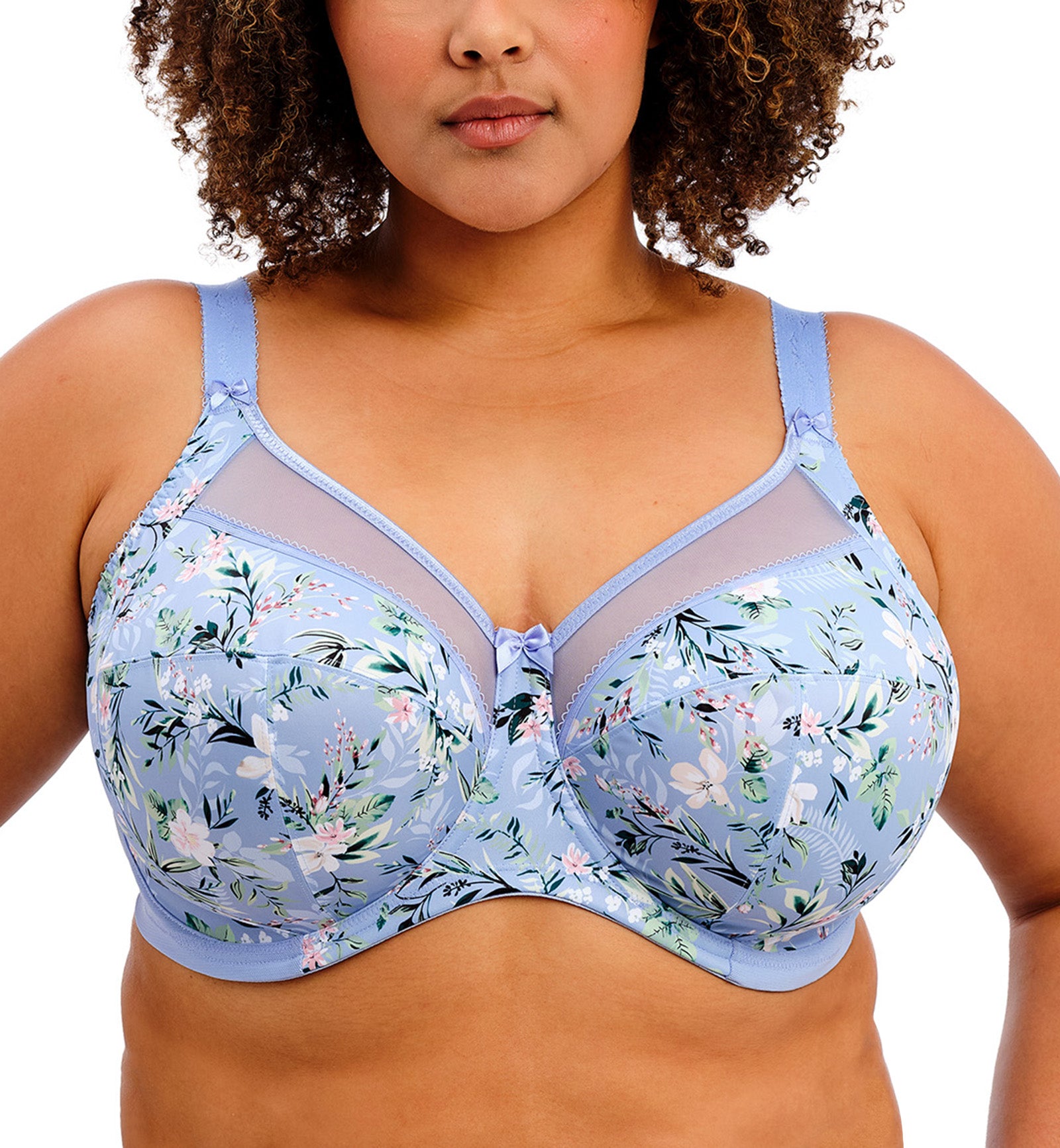 Goddess Kayla Support Underwire Bra (6162),34I,Cornflower - Cornflower,34I