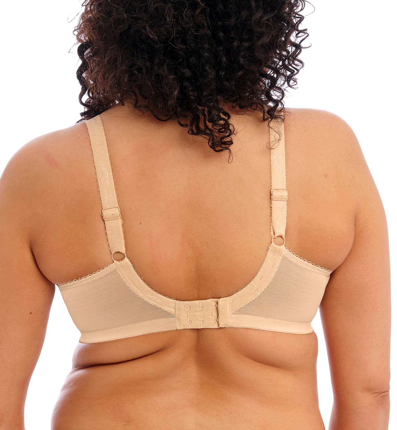 Elomi Morgan Stretch Lace Banded Underwire Bra (4110),32GG,Toasted Almond - Toasted Almond,32GG