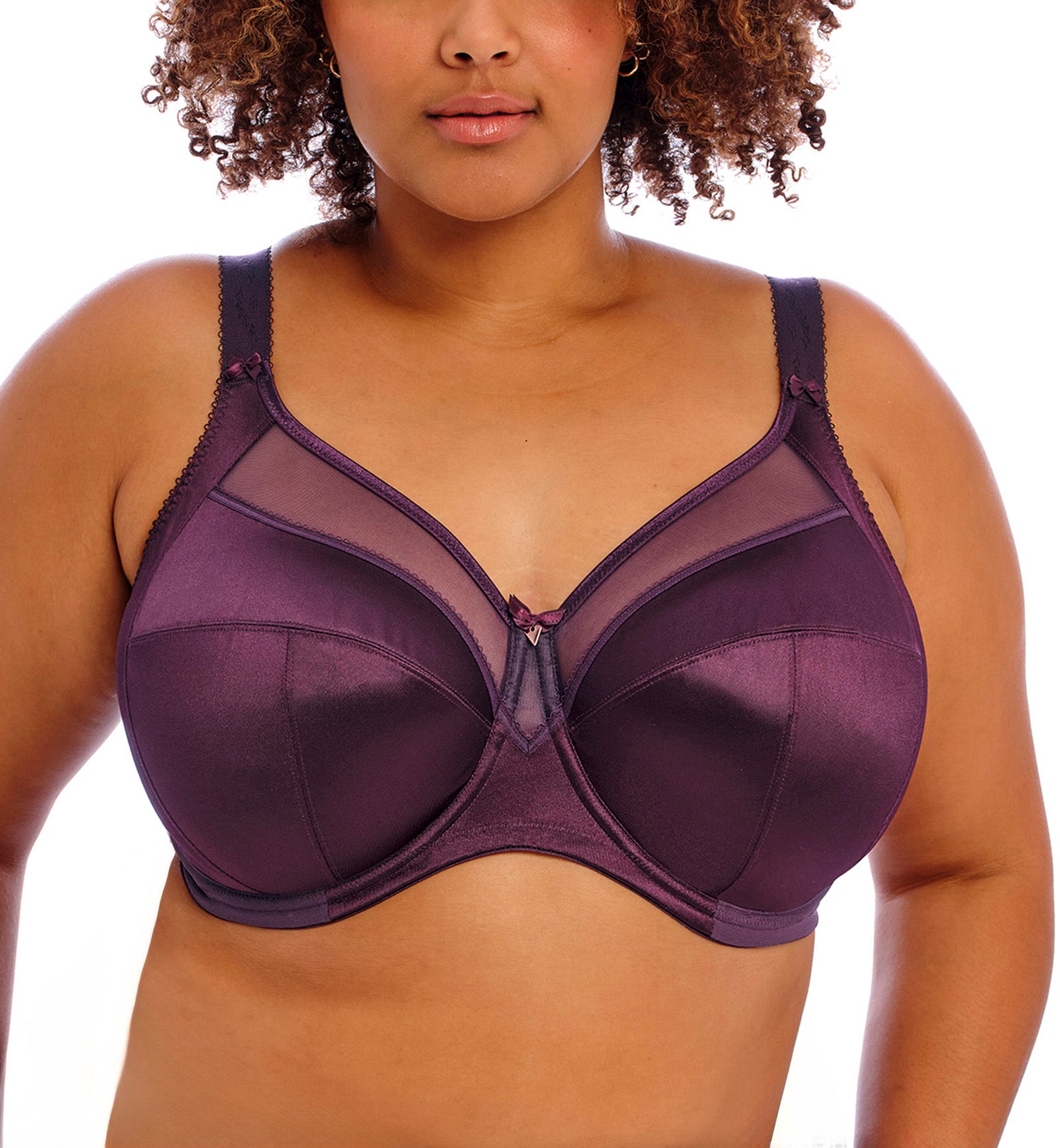 Goddess Keira Support Underwire Bra (6090),34J,Blackberry - Blackberry,34J