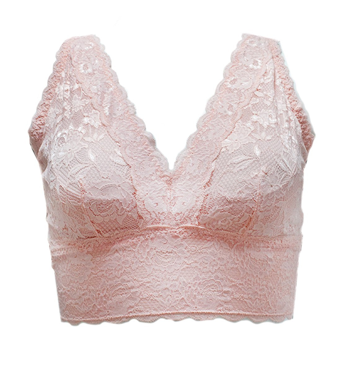 Cosabella Never Say Never CURVY Plungie Longline Bralette (NEVER1385),XS,Fiore - Fiore,XS