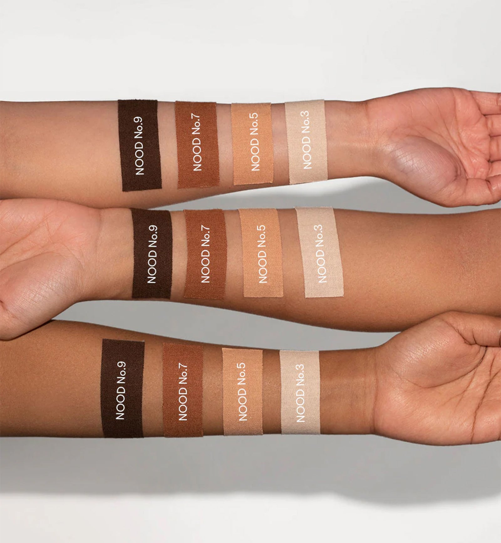 NOOD The Weekender Pre-Cut Travel Adhesive Breast Tape,Bronze - Bronze,3 Inch