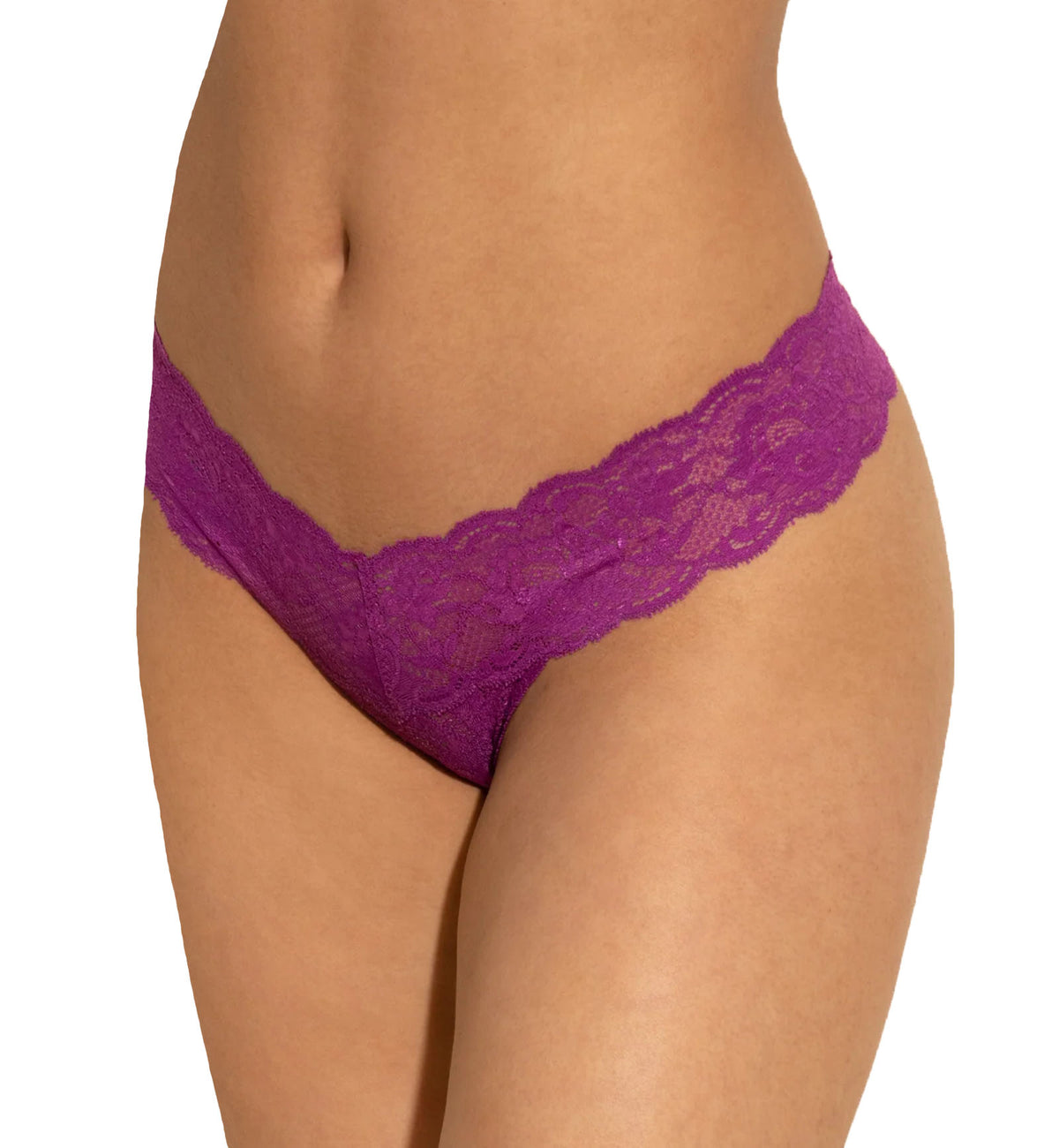 Cosabella Never Say Never Cutie Lowrider Thong (NEVER03ZL),Swiss Beet - Swiss Beet,One Size