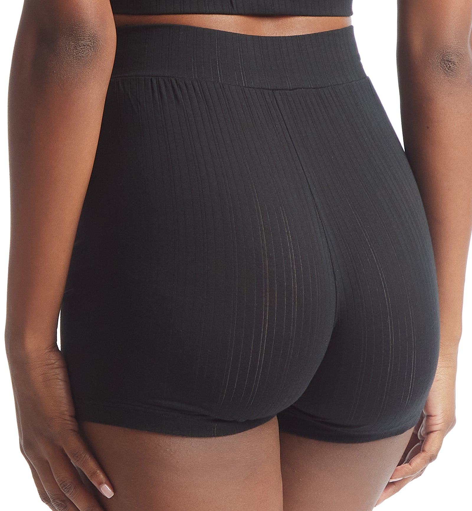 Hanky Panky MellowLuxe Lounge Short (62S502),Small,Black - Black,Small