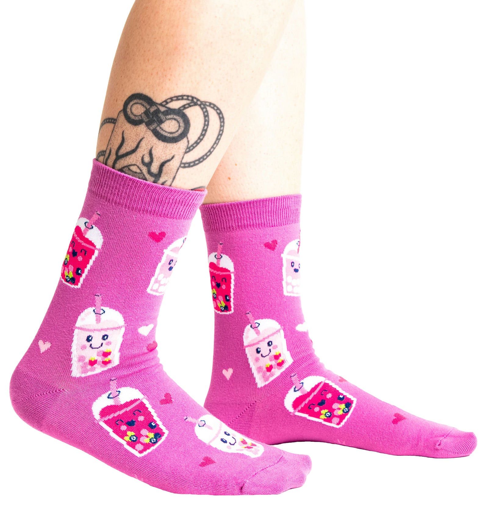 SOCK it to me Women's Crew Socks (W0487),Feeling Bubbly - Feeling Bubbly,One Size