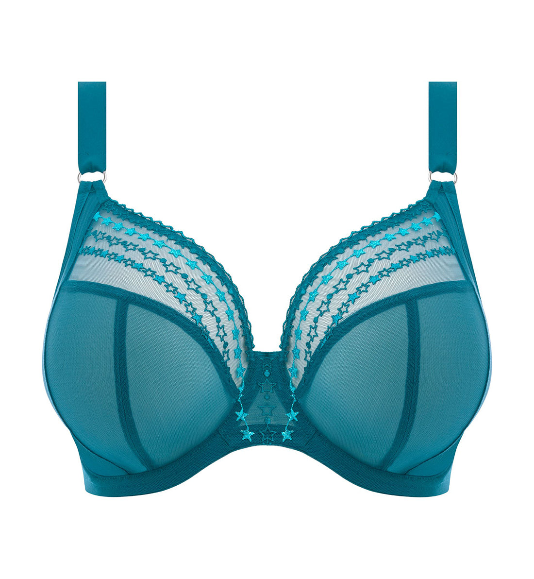 Elomi Matilda Banded Plunge Underwire Bra (8900),32K,Blue Star - Blue Star,32K