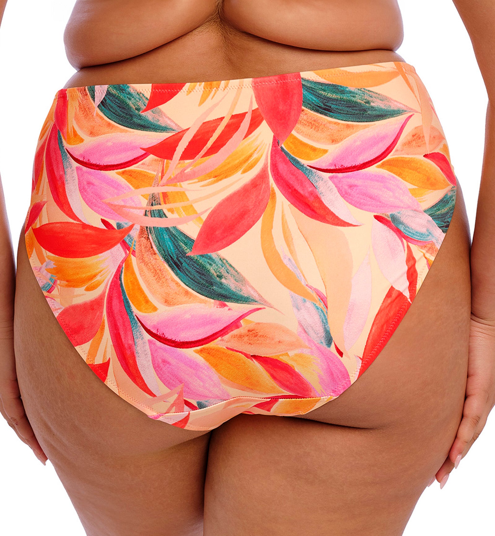 Elomi Sancho Beach Mid Rise Swim Brief (ES802572),UK 12,Mango - Mango,UK 12