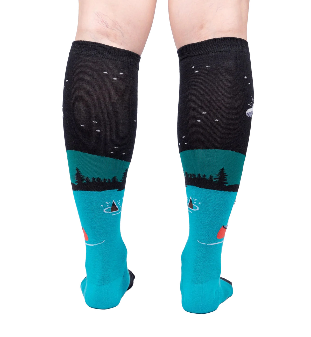 SOCK it to me Unisex Knee High Socks (F0619),Out of Boaty Experience - Out of Boaty Experience,One Size