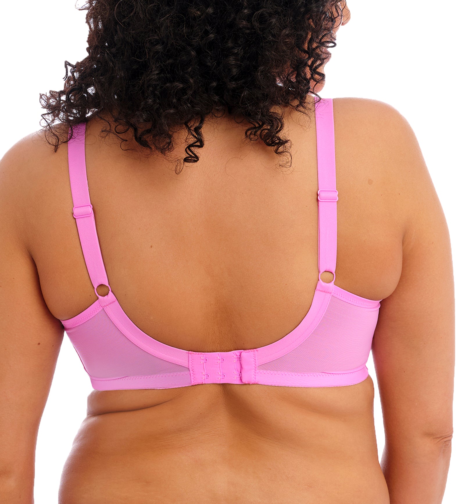 Elomi Brianna Plunge Underwire Bra (8080),32GG,Very Pink - Very Pink,32GG