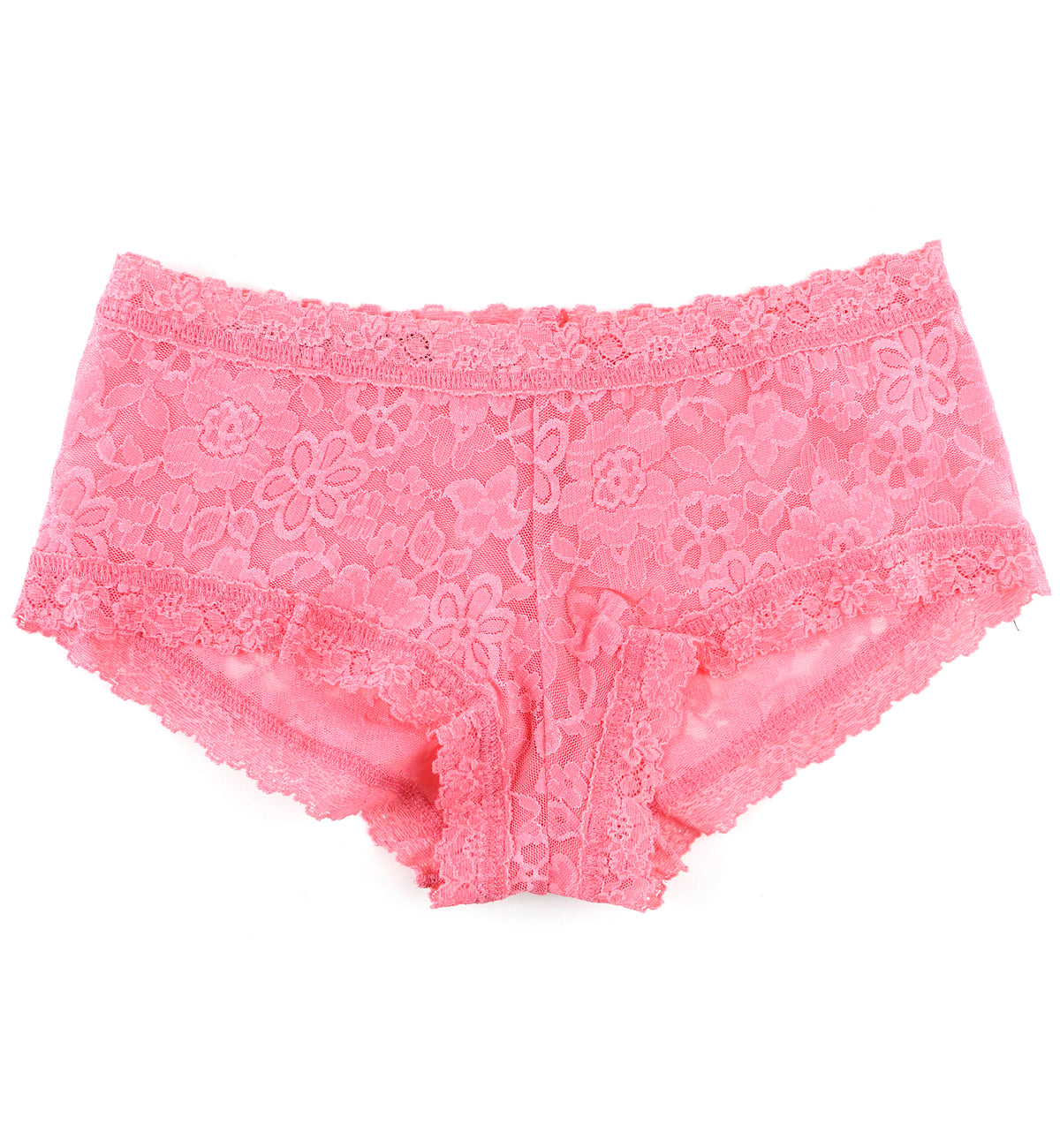 Hanky Panky Daily Lace Boyshort (771201P),XS,Dahlia - Dahlia,XS