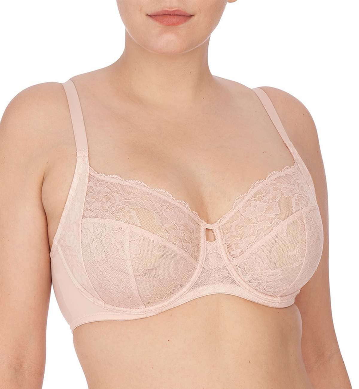Natori Statement Full Figure Underwire Bra (746211),30D,Cameo Rose/Cashmere - Cameo Rose/Cashmere,30D